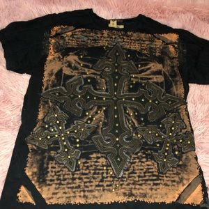 J. Steger Vintage embroidered tee shirt